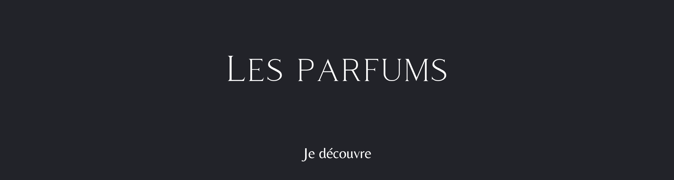 les parfums Chogan